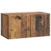 vidaXL Gabinete de TV de Parede 59,5 x 31 x 30 cm Madeira antiga