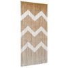vidaXL Cortina de Porta Inseto multicolorido 200 x 100 cm Bambu