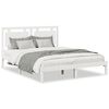 vidaXL Cama extra longa sem colch&atilde;o 140x220 cm madeira maci&ccedil;a