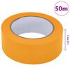 vidaXL Fitas de M&aacute;scara para Pintores 6 pcs Amarelo 50mm x 50m Papel