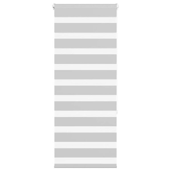 vidaXL Cortina de zebra 65x150 cm largura do tecido 60,9 cm poli&eacute;ster