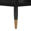 vidaXL Mesa de centro Carvalho preto 60 x 50 x 40 cm