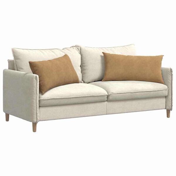 vidaXL Travesseiros de Sof&aacute; 2 pcs Castanho 80 x 40 cm