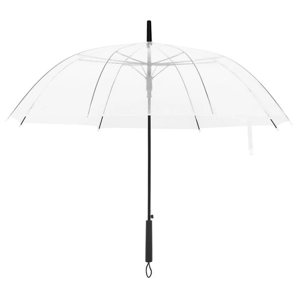 vidaXL Guarda-chuva transparente 100 cm