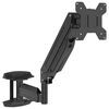 vidaXL Suporte parede p/ monitor ecr&atilde; de 27" m&aacute;x. mola a g&aacute;s 10 kg