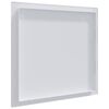 vidaXL Pain&eacute;is de Acesso Branco 30 x 30 cm Pl&aacute;stico ABS