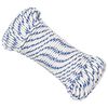 vidaXL Corda utilit&aacute;ria multiusos 4 mm 25 m Branco e Azul PP