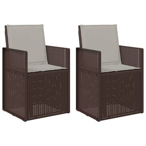vidaXL Cadeiras de Jantar para Jardim 2 unid. PP