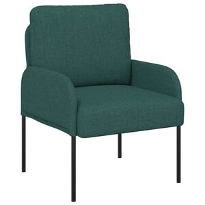 vidaXL Sof&aacute;s com almofada 55cm Verde Escuro Contraplacado