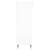 vidaXL Sapateira 60x35x105 cm derivados de madeira branco
