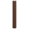 vidaXL Cerca de jardim dupla face castanho 1,8x3 m PVC