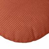 vidaXL Almofadas de Assento 2 pcs Laranja Vermelho &Oslash; 60 cm