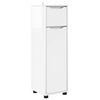 vidaXL Arm&aacute;rio de Banheiro Branco Brilhante 30,5 x 30 x 101 cm