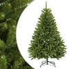 vidaXL &Aacute;rvore de Natal Articulada Artificial 120 cm PVC Verde Claro
