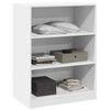 vidaXL Roupeiro 77x48x102 cm derivados de madeira branco