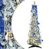 vidaXL &Aacute;rvore de Natal Artificial Branco 120 cm PVC