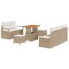 vidaXL Conjunto de Sof&aacute; de Jardim 8 unid. 7-N&uacute;mero de lugares