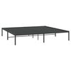 vidaXL Estrutura de cama 200x200 cm metal preto