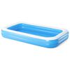 Bestway Piscina Infl&aacute;vel 305 x 183 x 46 cm Retangular para Azul