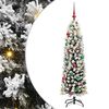 vidaXL &Aacute;rvore de Natal Artificial Verde 150 cm PVC e A&ccedil;o e Pl&aacute;stico