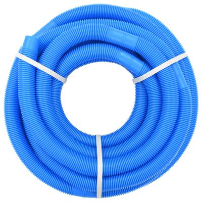 vidaXL Mangueira de piscina azul 32 mm 15,4 m