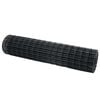vidaXL Cerca Euro 1 x 10 m Ferro revestido de PVC Cinzento