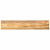 vidaXL Tampo de mesa retangular 180x40x3,8 cm mangueira maci&ccedil;a