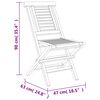 vidaXL 5 pcs conjunto de jantar p/ jardim madeira de teca maci&ccedil;a