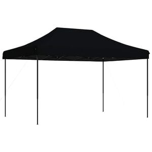 vidaXL Tenda para festas pop-up dobr&aacute;vel 440x292x315 cm preto