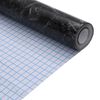 vidaXL Autocolantes para m&oacute;veis 90x500 cm PVC preto m&aacute;rmore