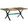 vidaXL Mesa de jantar 180x90x76 cm madeira reciclada maci&ccedil;a