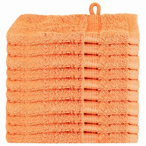 vidaXL Toalha de Convidado SOLUND Laranja 550 gsm