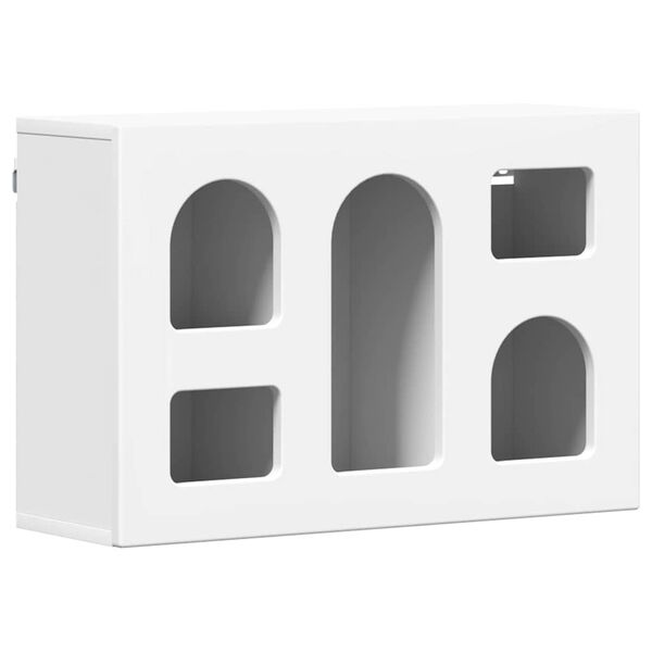 vidaXL Arm&aacute;rio suspenso Branco 60 x 20 x 40 cm Madeira processada