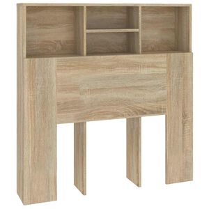 vidaXL Arm&aacute;rio de cabeceira 100x19x103,5 cm cor carvalho sonoma