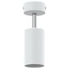 vidaXL Foco de teto com holofotes Branco 6 x 6 x 16 cm Metal
