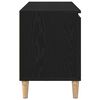 vidaXL Gabinete para TV Carvalho Preto 102 x 35 x 50 cm