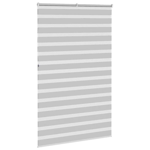 vidaXL Cortina de zebra 150x230 cm largura do tecido 145,9cm poli&eacute;ster