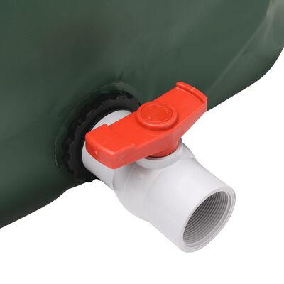 vidaXL Depósito de água dobrável com torneira 500 L PVC
