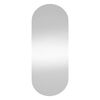 vidaXL Espelho de parede oval 25x60 cm vidro