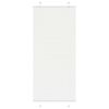 vidaXL Branco Plissada Cega 90x200 cm Largura Tecido 89,4 cm Poli&eacute;ster