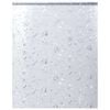 vidaXL Pel&iacute;cula para janela fosca 90x500 cm PVC padr&atilde;o de flor