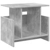 vidaXL Suporte para TV 50 x 35 x 45 cm Cinzento Derivados de Madeira