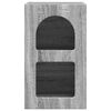 vidaXL Mesa-de-cabeceira Cinza Sonoma 29,5 x 33,5 x 50 cm