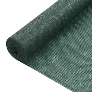 vidaXL Rede de oculta&ccedil;&atilde;o para privacidade PEAD 75 g/m&sup2; 1x25 m verde