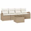 vidaXL Conjunto de Sof&aacute; de Jardim 5 unid. 4-N&uacute;mero de lugares