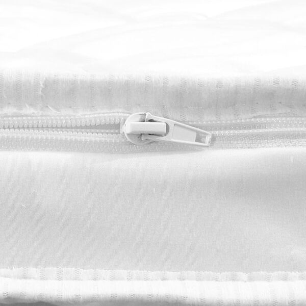 vidaXL Sobrecolch&atilde;o 160x200 cm perfil estilo ovo em espuma fria 6 cm