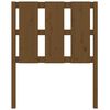 vidaXL Cabeceira de cama 80,5x4x100 cm pinho maciço castanho mel