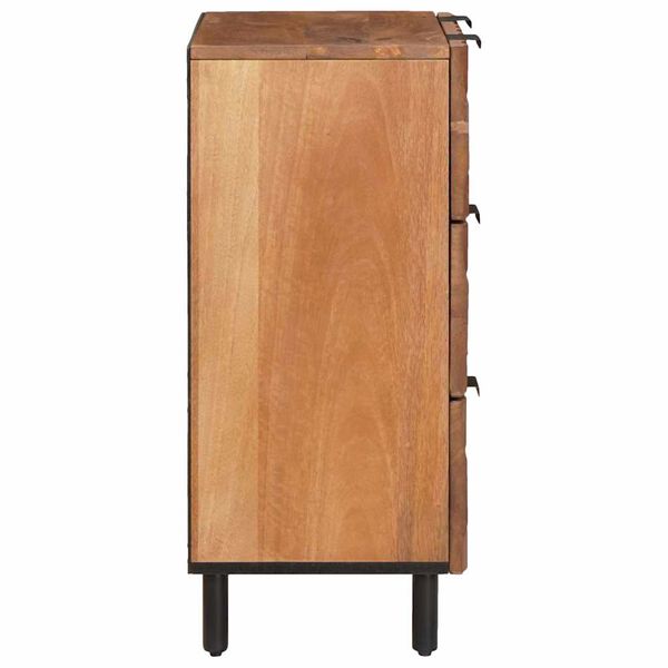 vidaXL Buffet Acabamento em Ac&aacute;cia Marrom 60 x 33 x 75 cm