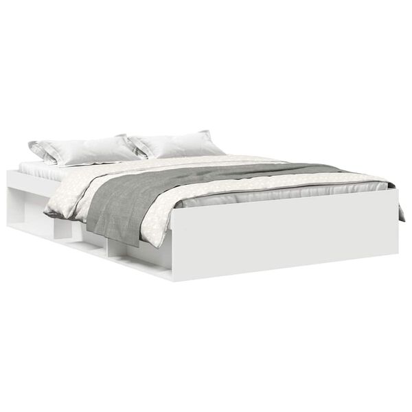vidaXL Estrutura de cama 120x200 cm branco