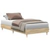 vidaXL Estrutura da Cama Carvalho Sonoma 80 x 200 cm
